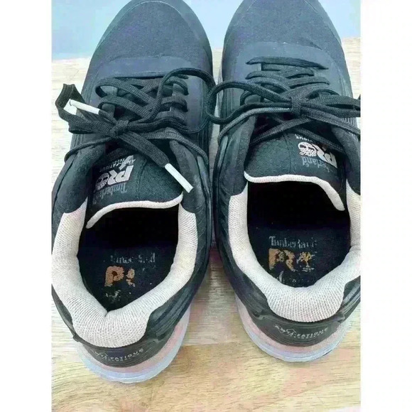 Timberland PRO‎ Drivetrain Comp-Toe Work Sneaker Black & Pink Women's Size 8.5 - Picture 4 of 12